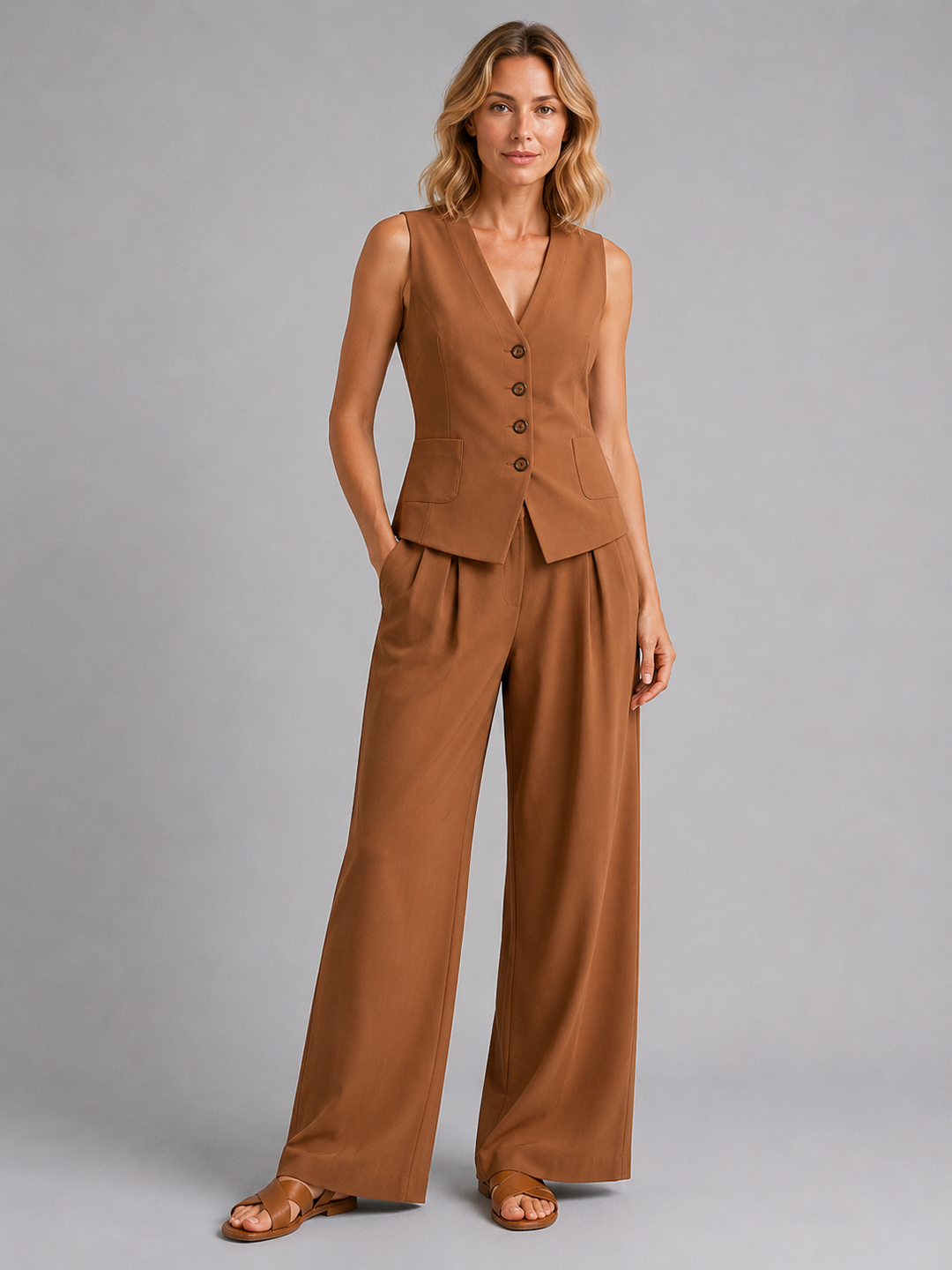 Women's Vera Relaxed Co-Ord Set | Invictora.com