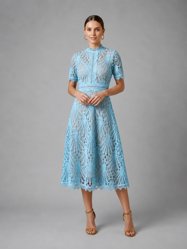 Women's Thalia Lace Midi Dress product image | Invictora.com