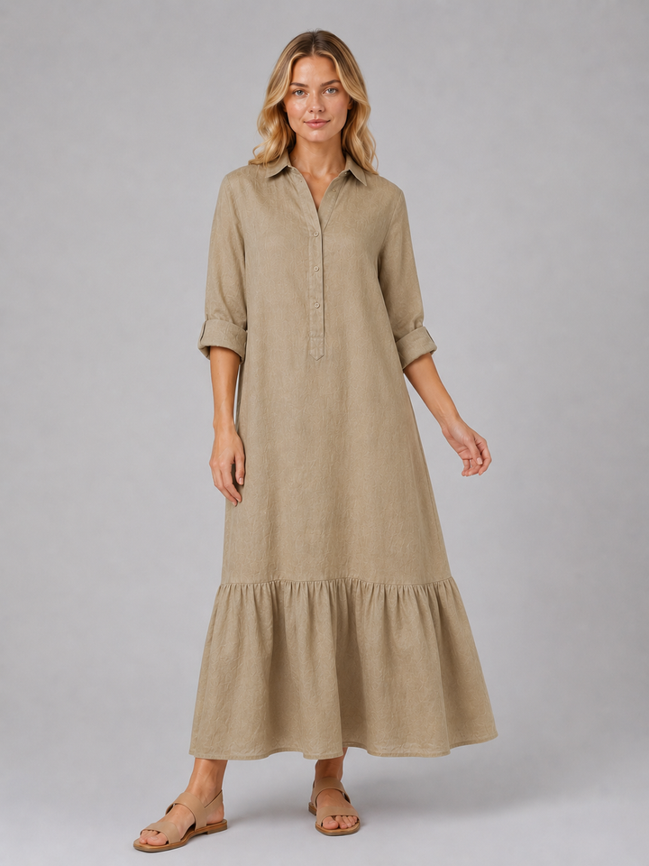 Women's Theodora Tiered Maxi Dress product image | Invictora.com