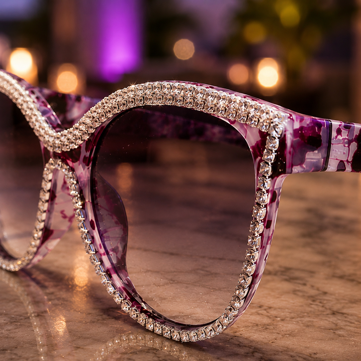 Women's Eliana Rose Sunglasses in Champagne | Invictora.com