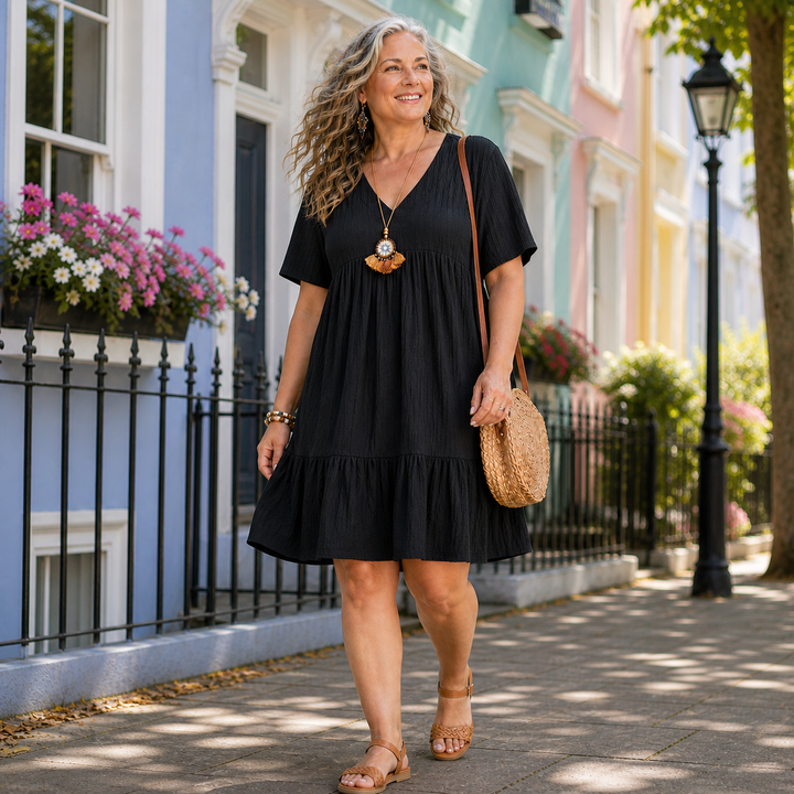 Women's Georgia – Loose Casual Flowy Summer Dress | Invictora.com