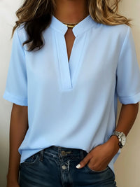 Women's Elowen – Elegant V-Neck Blouse