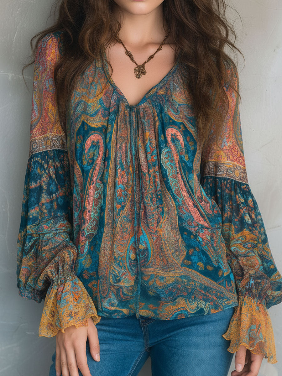 Women's Cyrano – Elegant Flowy Women's Blouse | Invictora.com