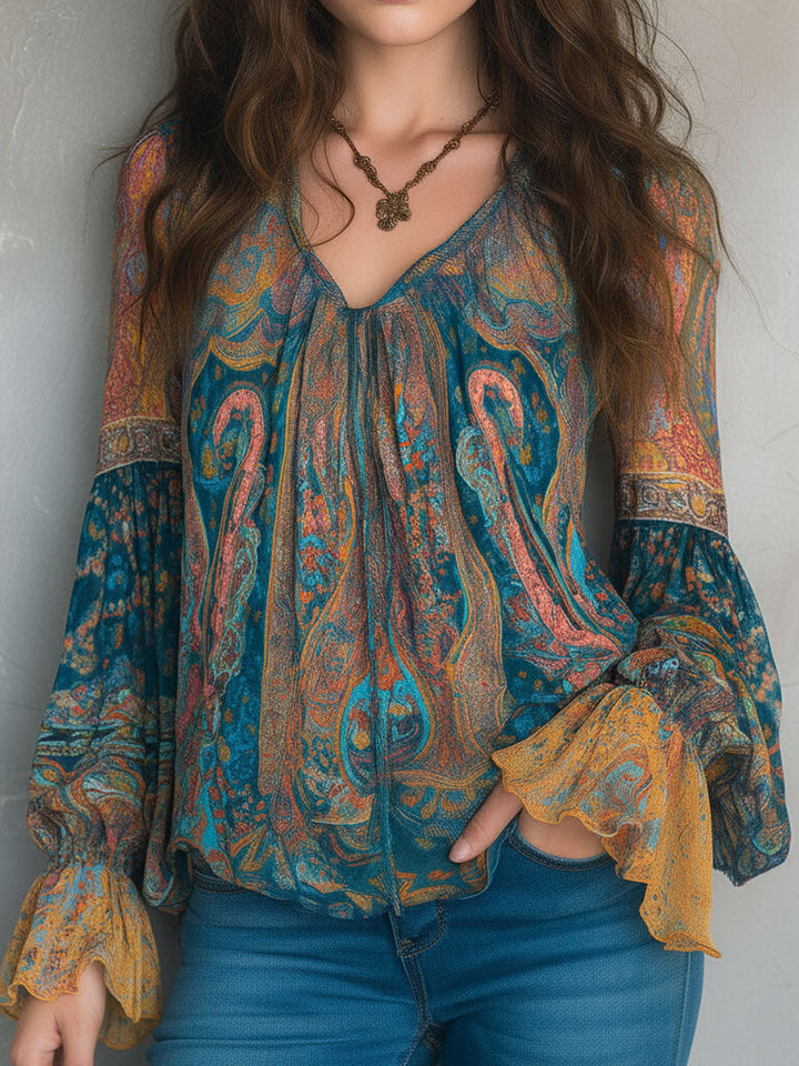 Women's Cyrano – Elegant Flowy Women's Blouse | Invictora.com