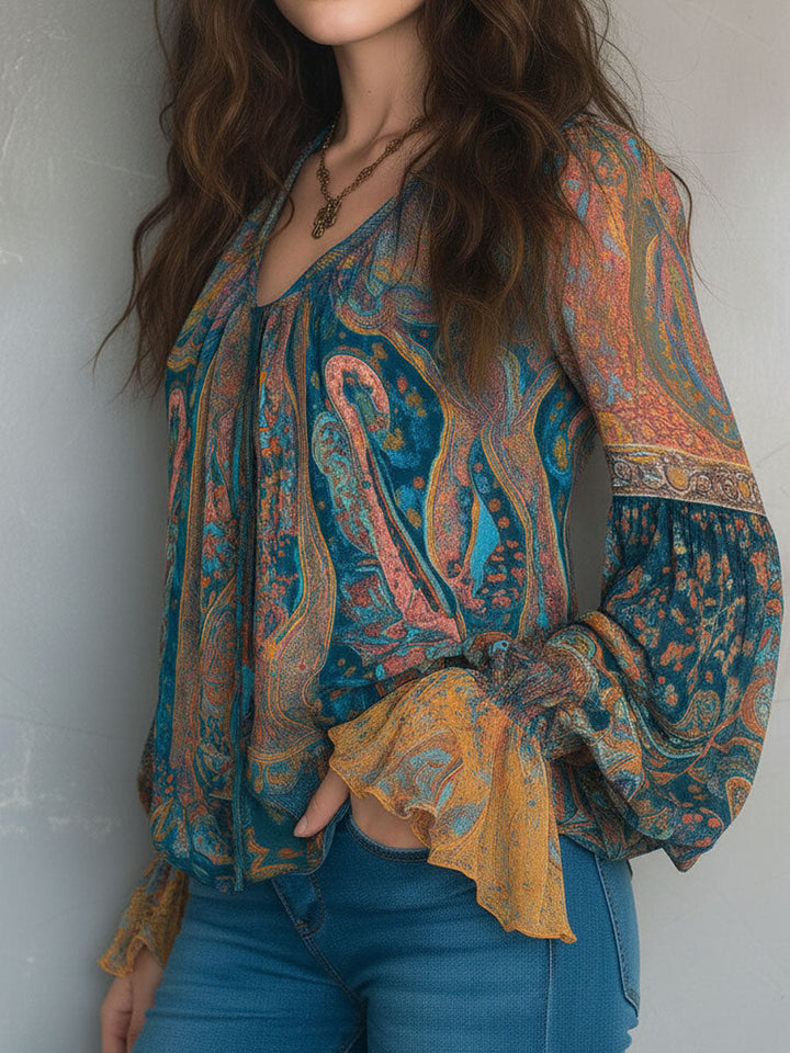 Women's Cyrano – Elegant Flowy Women's Blouse | Invictora.com