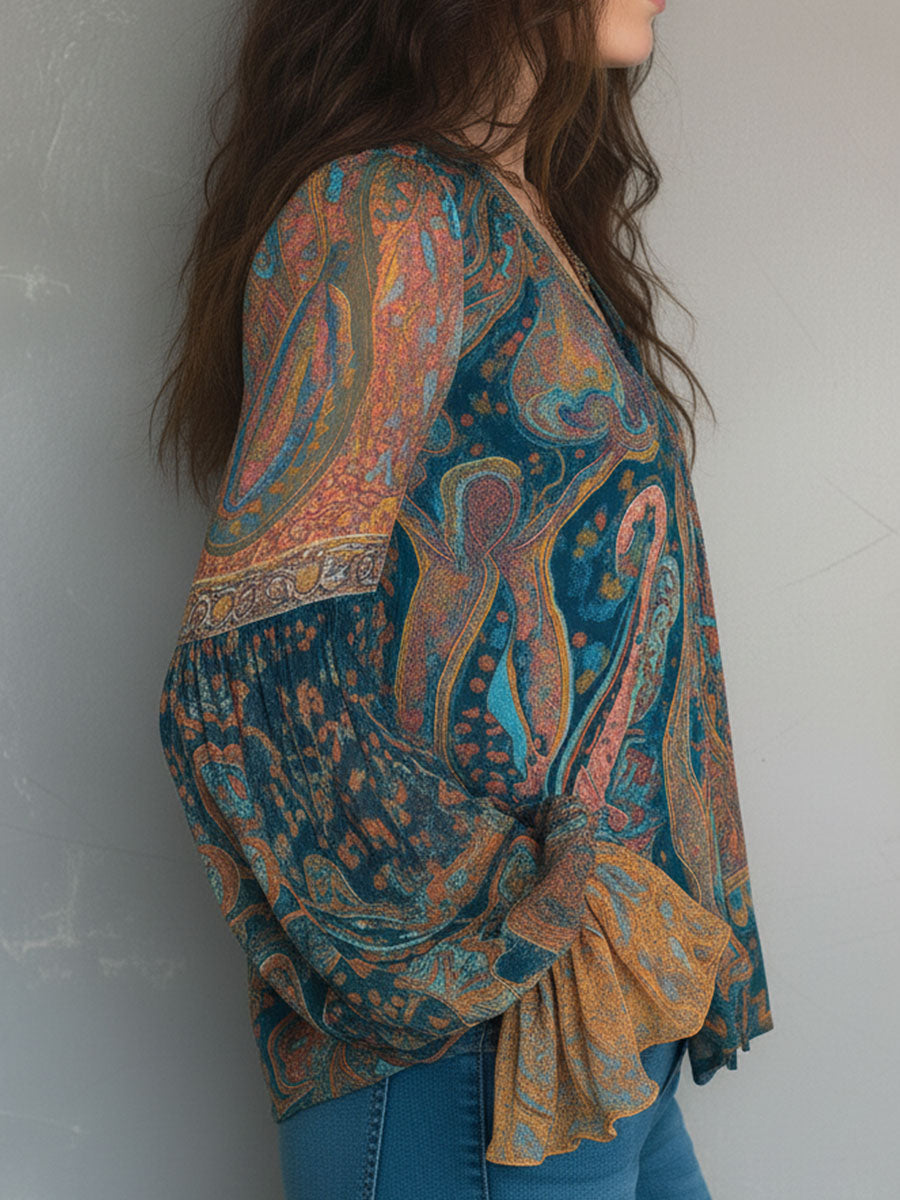 Women's Cyrano – Elegant Flowy Women's Blouse | Invictora.com