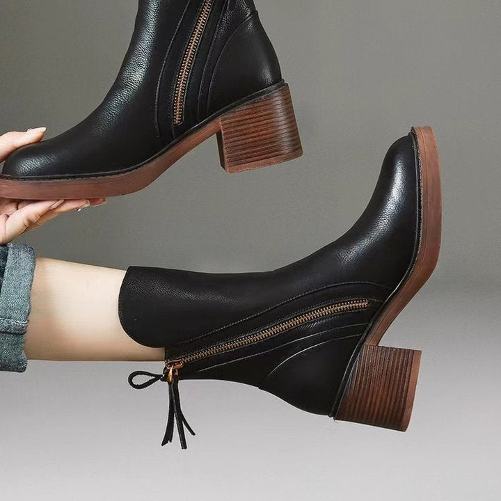 Women's Bellora Leather Boots product image | Invictora.com