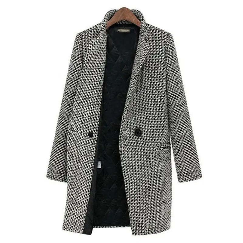 Women's Coat – Vintage Houndstooth