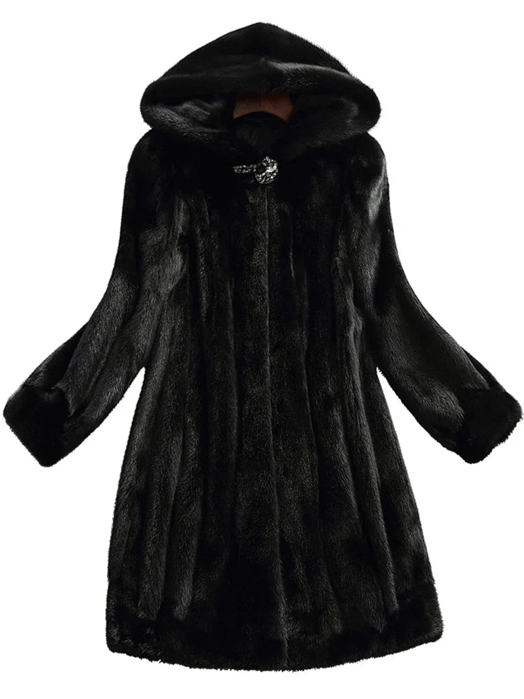 Women's Kensington Faux Fur Coat | Invictora.com