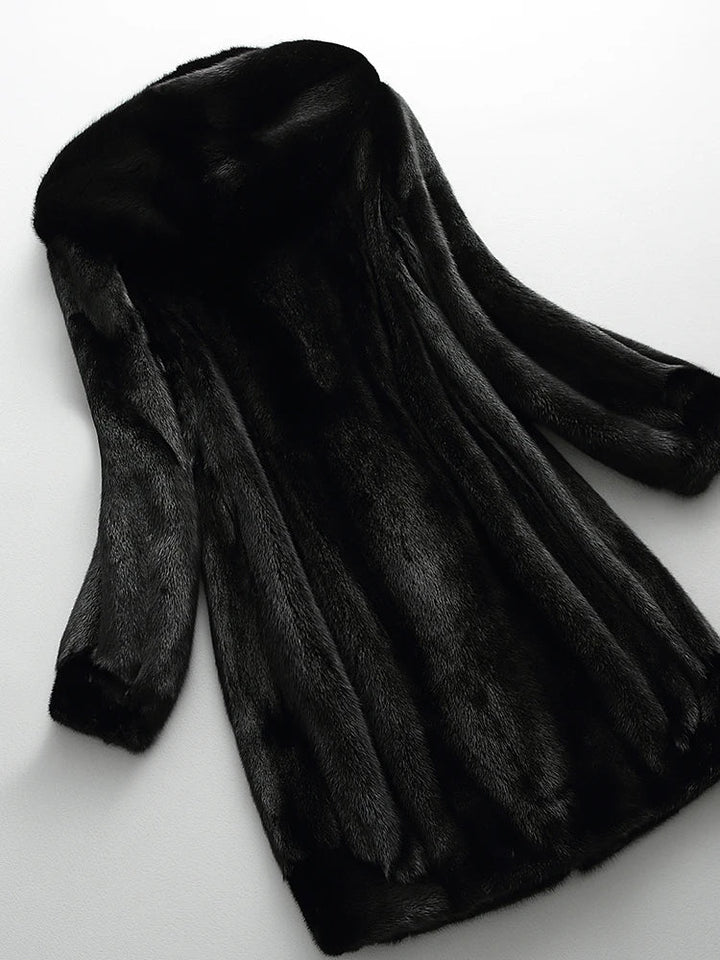 Women's Kensington Faux Fur Coat | Invictora.com