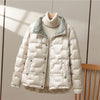 Women's Oslo Puffer in Beige | Invictora.com