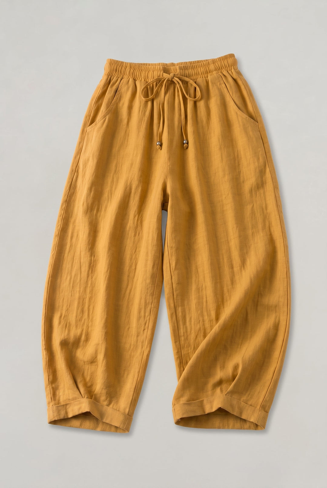 Women's Wide Leg Linen Trousers product image | Invictora.com