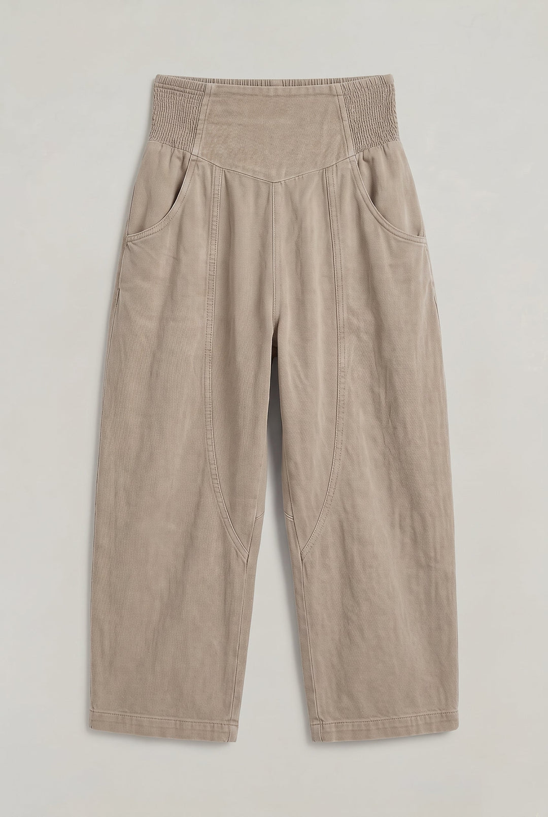 Women's Cotton Linen Wide Leg Trousers product image | Invictora.com