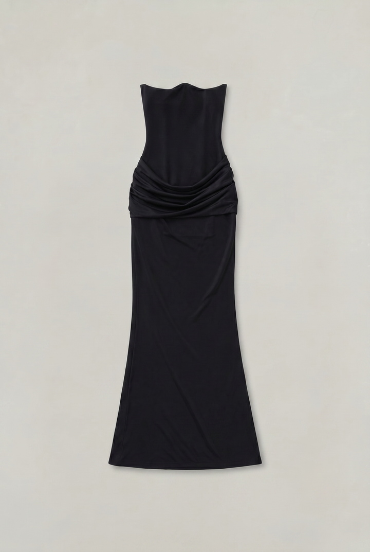 Women's Corset Strapless Maxi Dress | Invictora.com