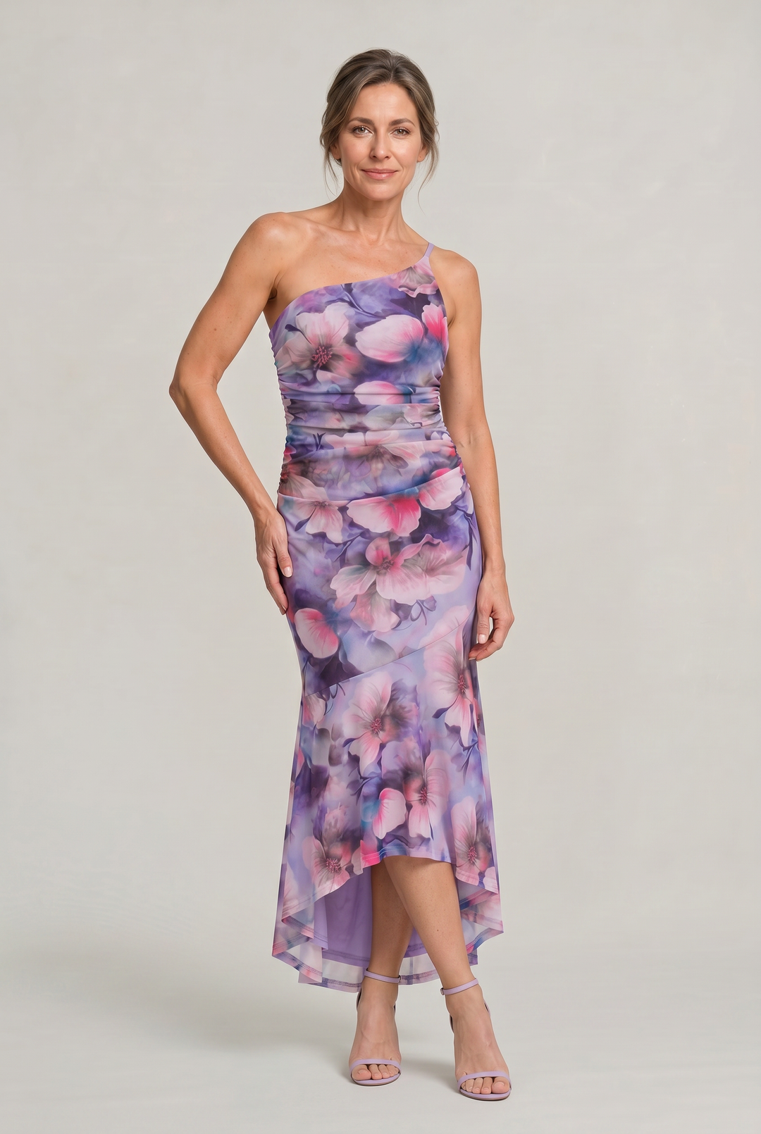 Women's A-line Floral Maxi Dress product image | Invictora.com