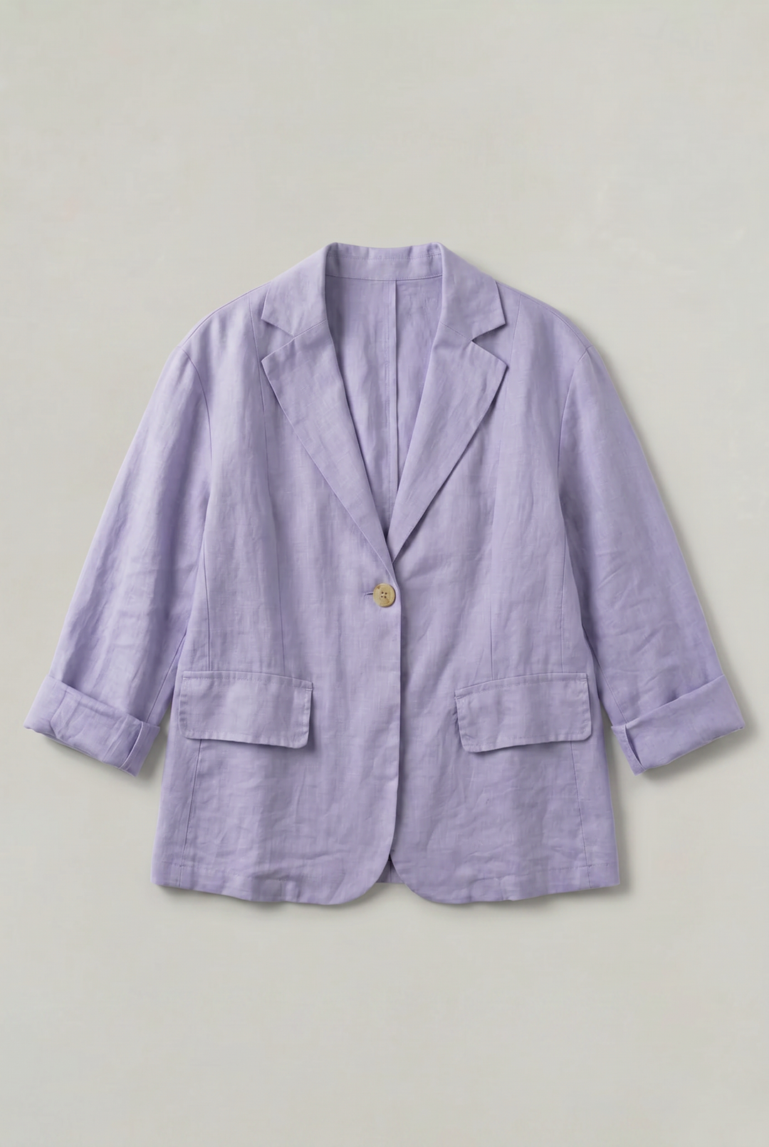 Women's Elegant Summer Blazer in Purple | Invictora.com