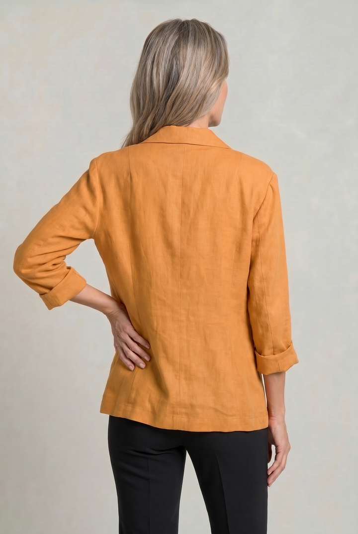 Women's Elegant Summer Blazer in Black | Invictora.com