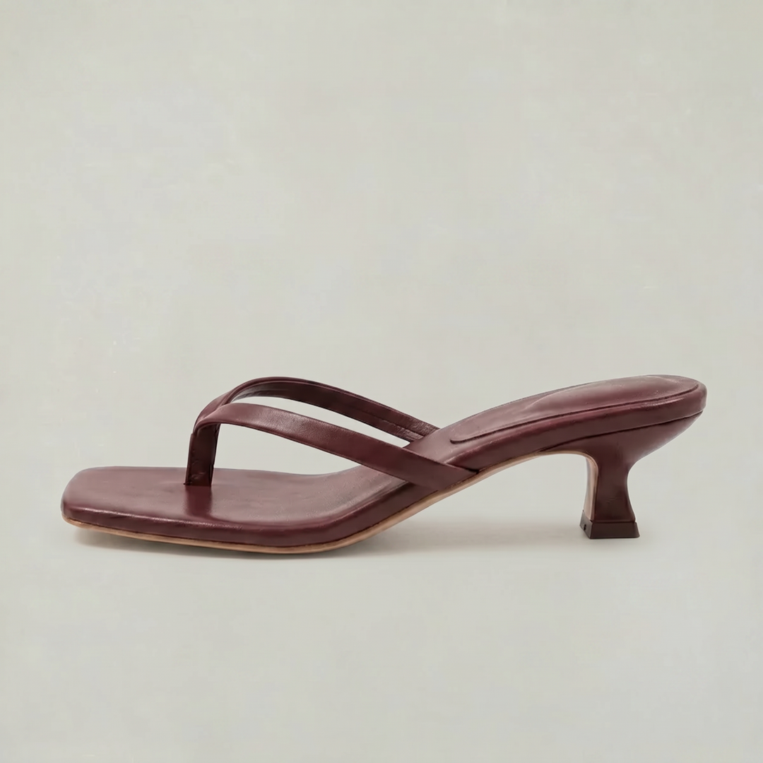 Women's Soleil Kitten Heel Sandals product image | Invictora.com