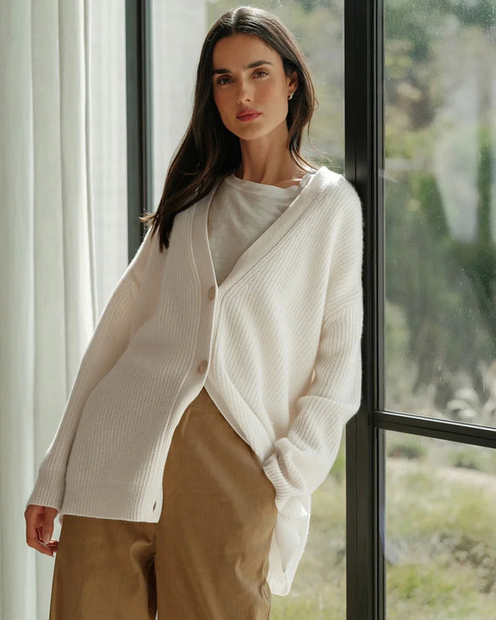 Women's Oversized Cocoon Layering Cardigan