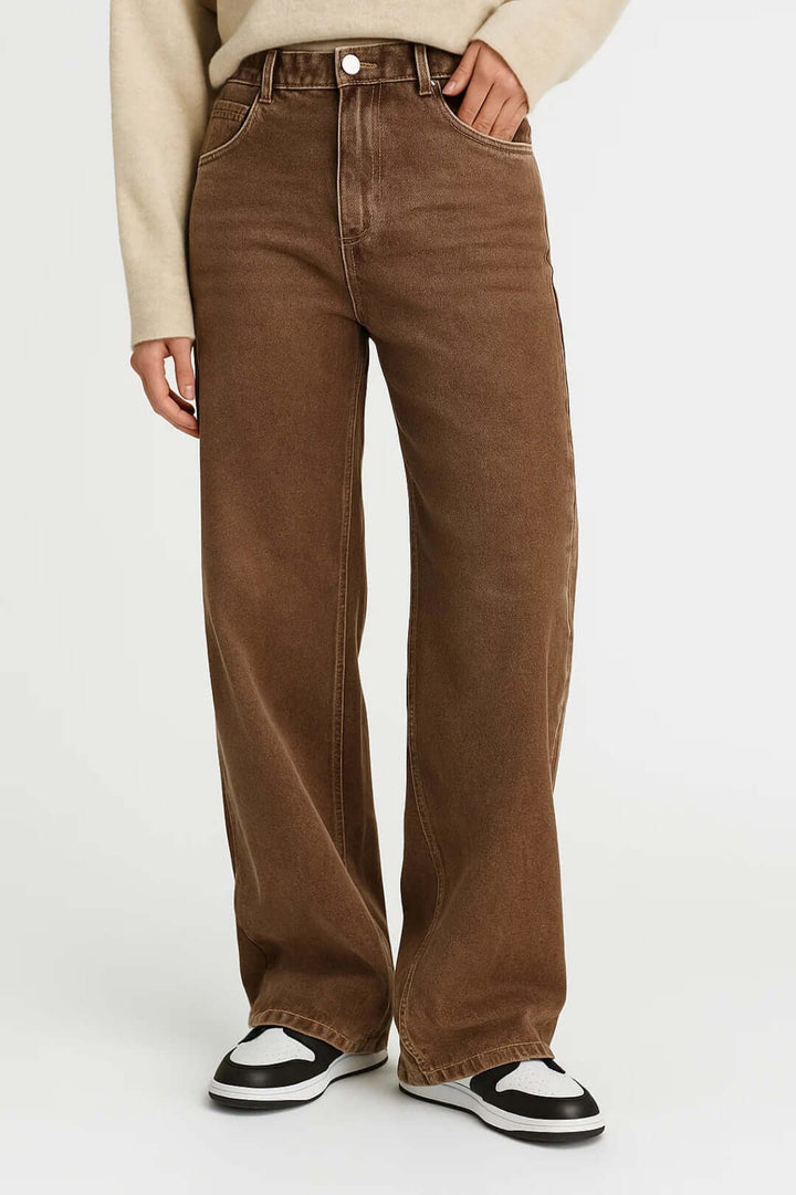 Women's Jeans – High Waist Wide Leg