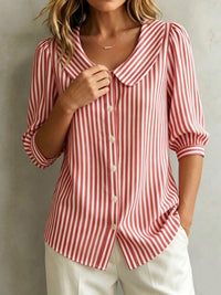 Women's Cassia Striped Blouse