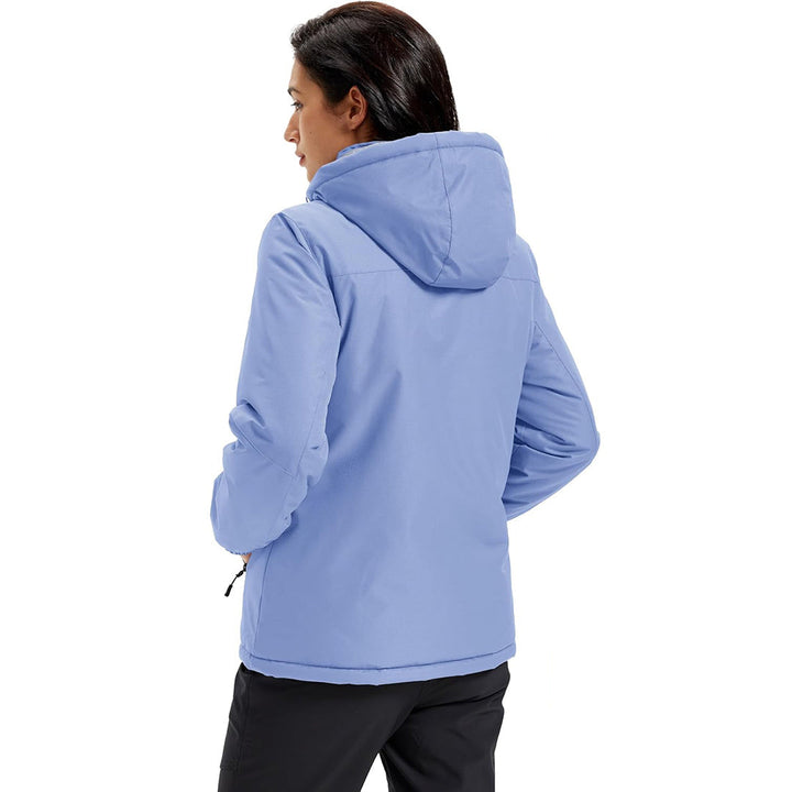 Women's Jacket – Insulated Waterproof Ski Detachable Hood