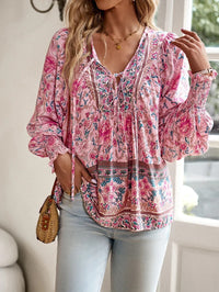 Women's Lunara – Floral Puff Sleeve Summer Top