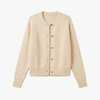 Women's Cardigan – Pearl Button Knit