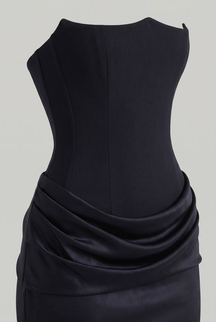 Women's Corset Strapless Maxi Dress product image | Invictora.com
