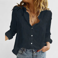 Women's Evelyn – Romantic Botanical V-Neck Floral Blouse