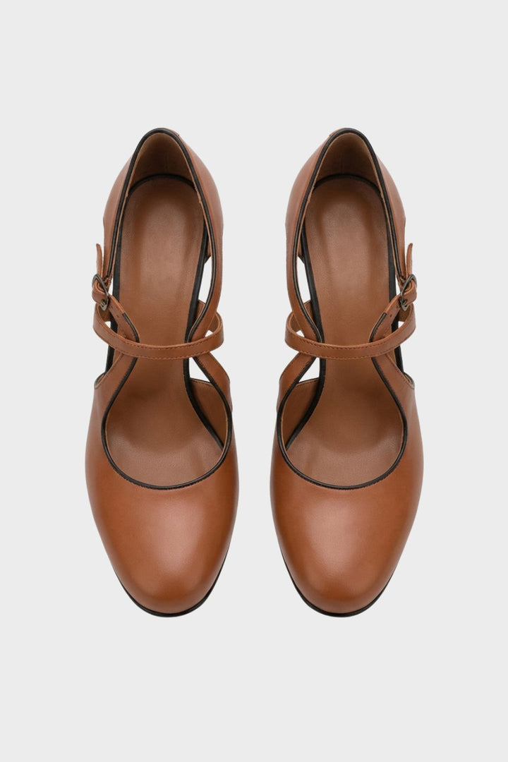 Women's Bellamy Leather Pumps product image | Invictora.com