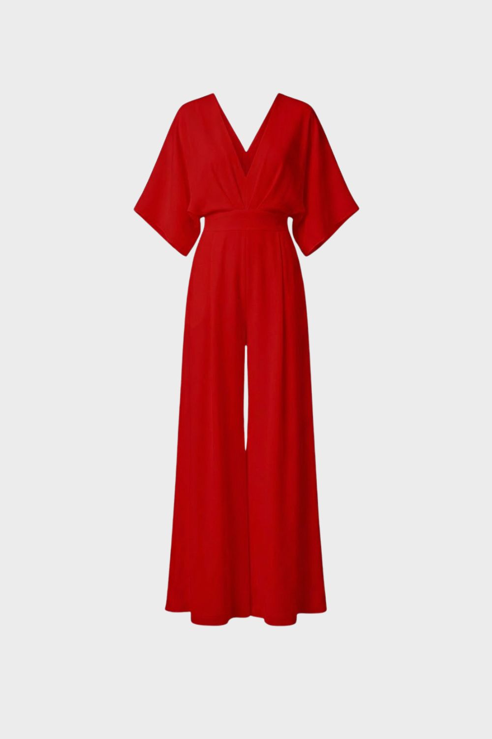 Women's Delphine Wide Leg Jumpsuit in Blue | Invictora.com