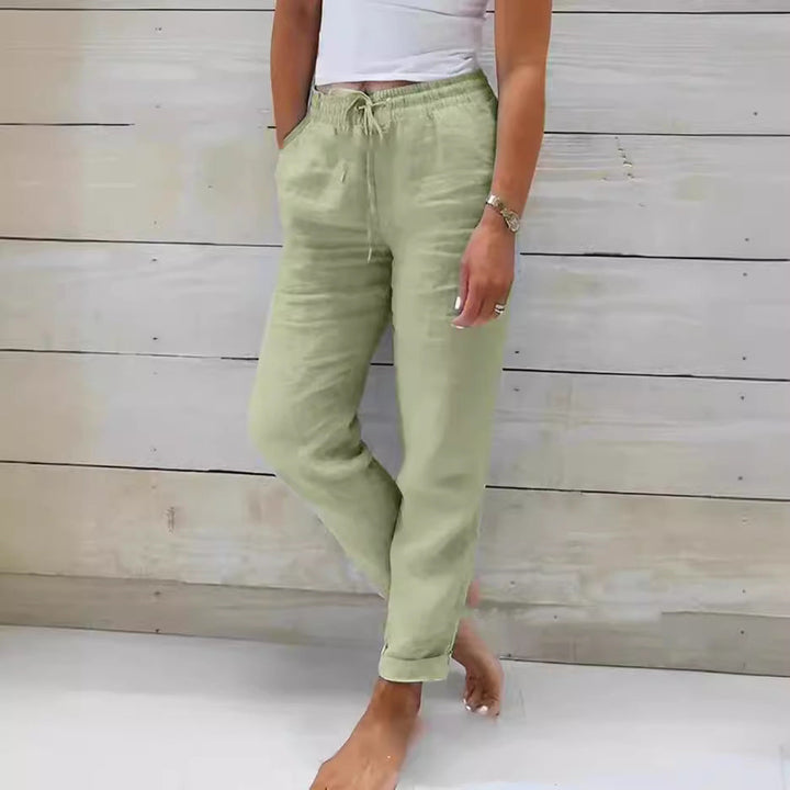 Women's Sylvie Linen Pants product image | Invictora.com