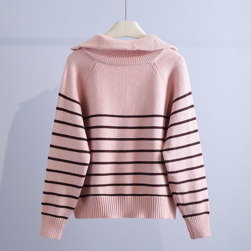 Women's Capri Zip Sweater in Pink | Invictora.com