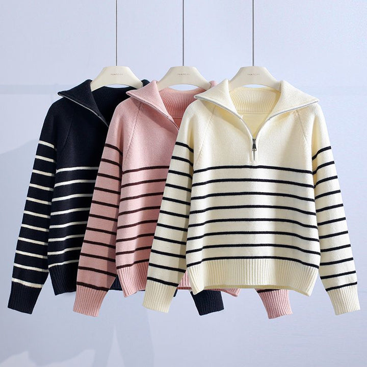 Women's Capri Zip Sweater | Invictora.com