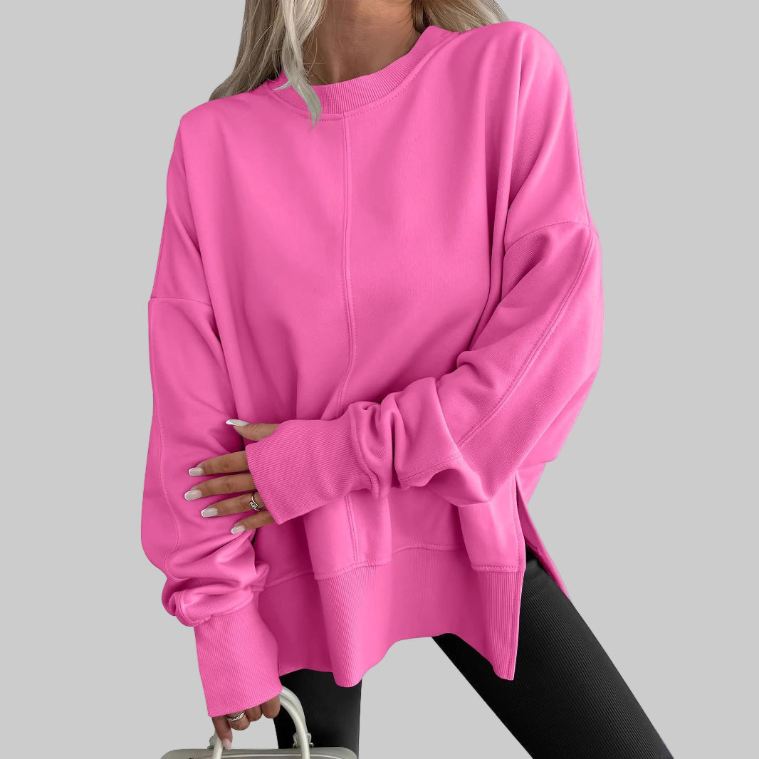 Women's Luna Oversized Sweatshirt in Gray | Invictora.com