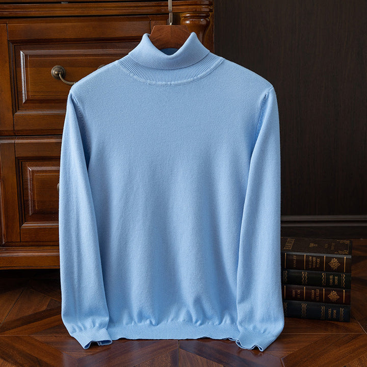 Women's Harper Turtleneck in Blue | Invictora.com