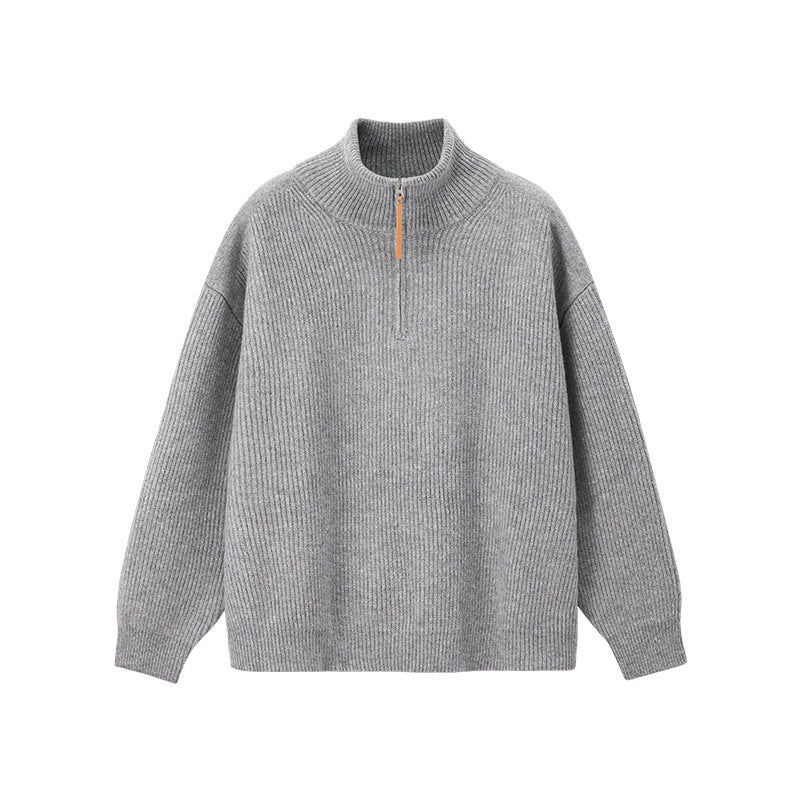 Women's Atlas Women's Quarter-Zip in Cream | Invictora.com