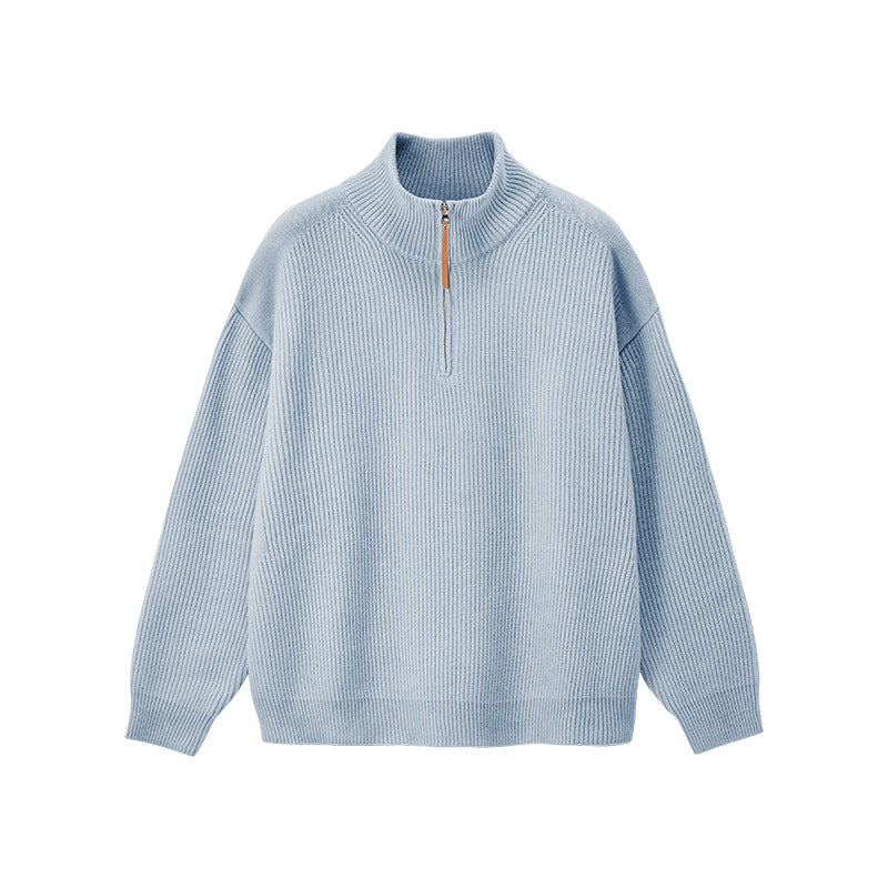 Women's Atlas Women's Quarter-Zip in Cream | Invictora.com