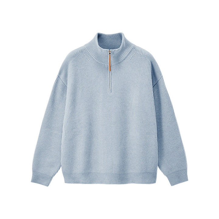 Women's Atlas Women's Quarter-Zip in Cream | Invictora.com