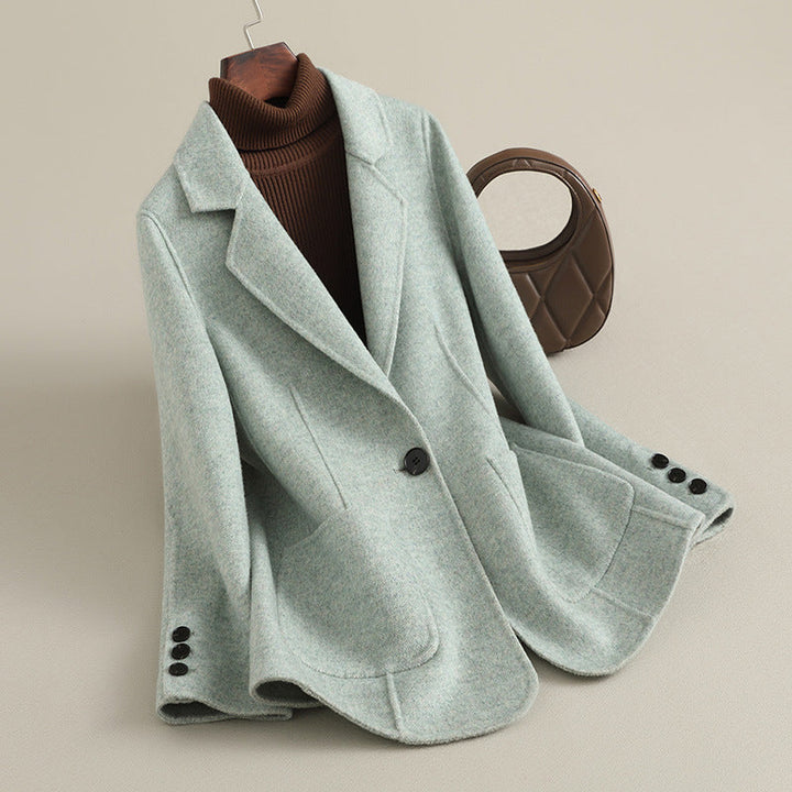 Women's Rennly Wool Blazer Jacket | Invictora.com