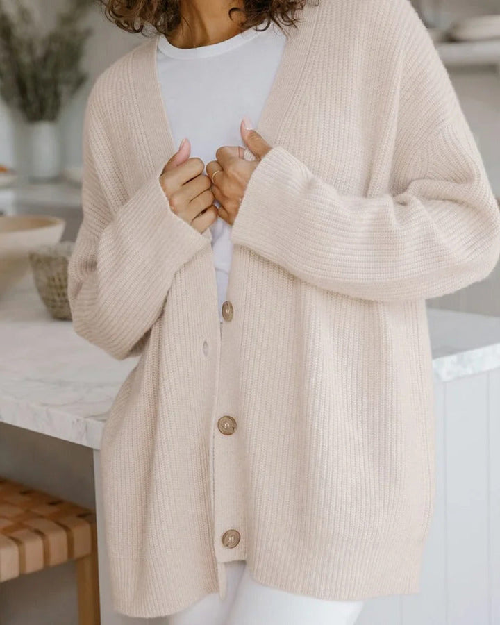 Women's Oversized Cocoon Layering Cardigan
