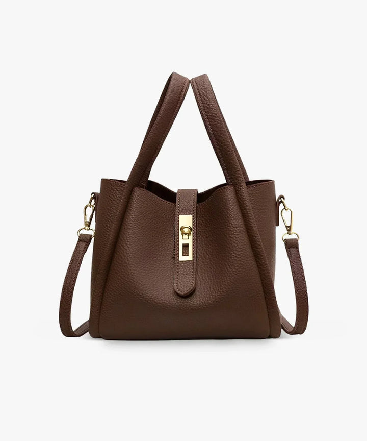 Women's Leather Tote Bag – Everyday Crossbody | Invictora.com