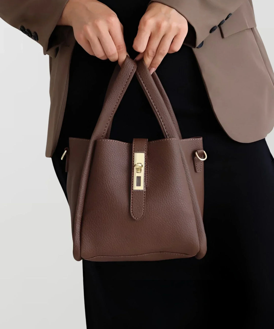 Women's Leather Tote Bag – Everyday Crossbody | Invictora.com