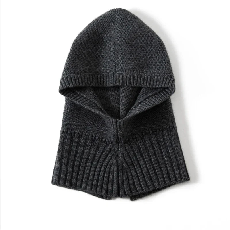 Women's Cortina Cashmere Hood in Black | Invictora.com