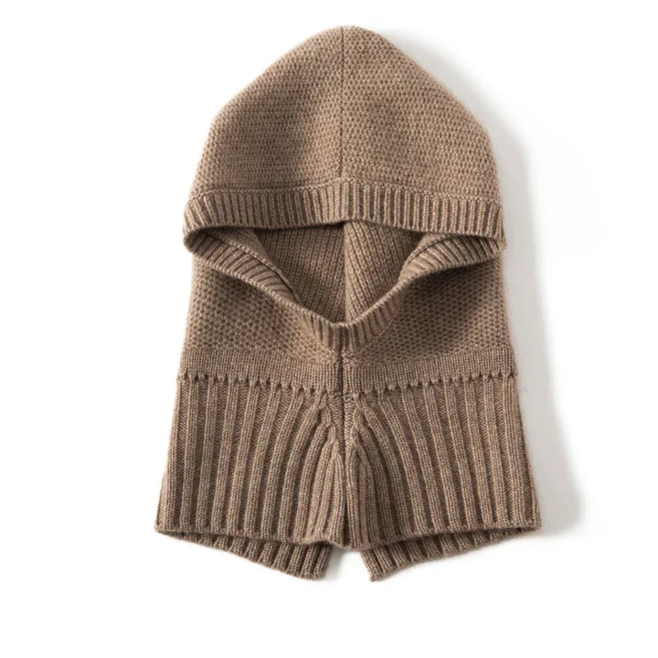 Women's Cortina Cashmere Hood in Camel | Invictora.com