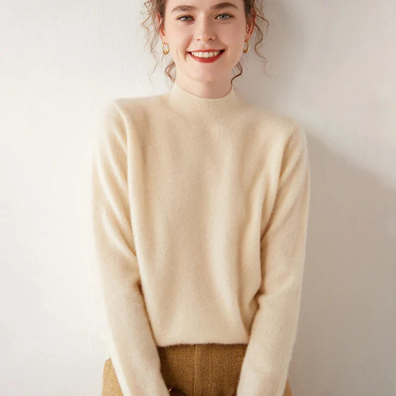 Women's Livia Cashmere Sweater | Invictora.com