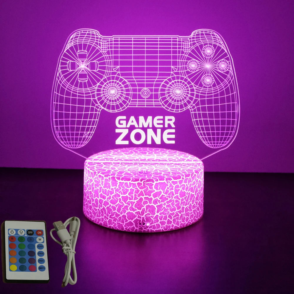 Lampe 3D Geek