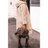 Women's Coat – Long Hooded Down Puffer Winter