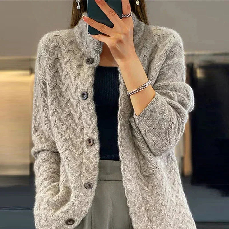 Women's Everyday Knitted Cardigan